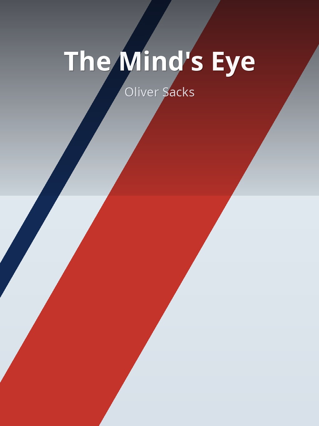 The Mind's Eye by Oliver Sacks book cover