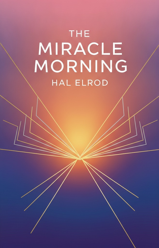 The Miracle Morning by Hal Elrod book cover