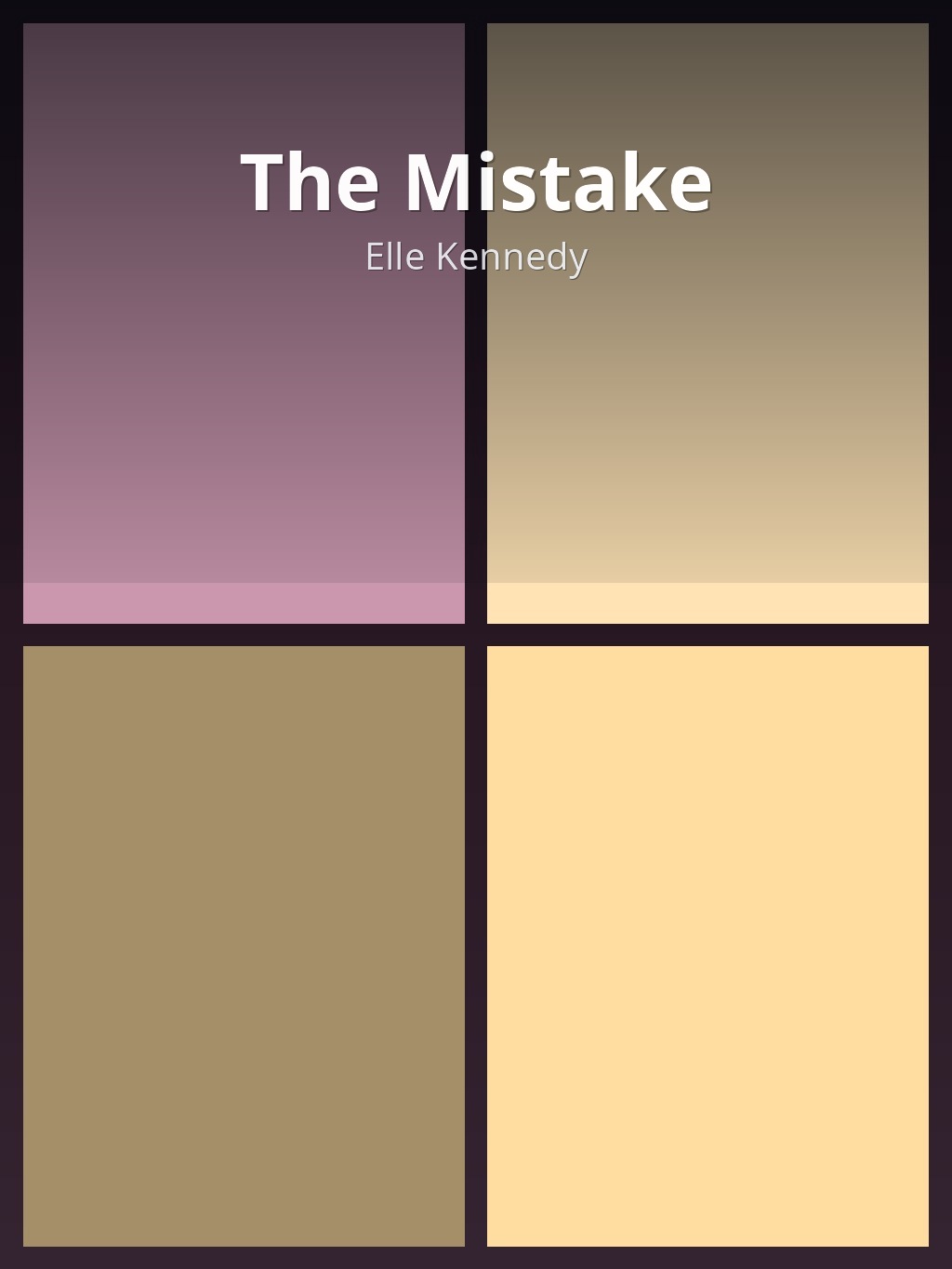 The Mistake by Elle Kennedy book cover