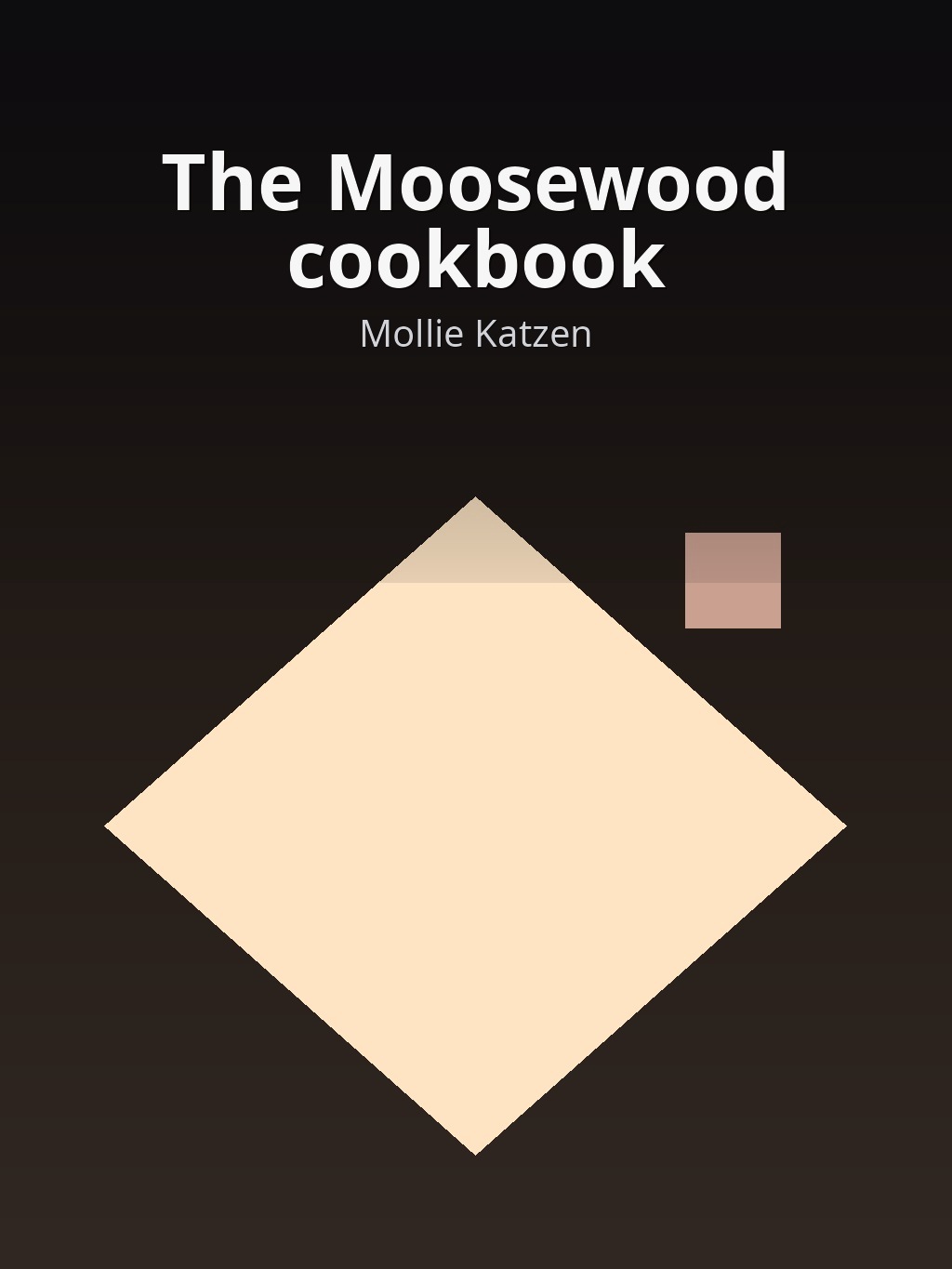 The Moosewood cookbook by Mollie Katzen book cover