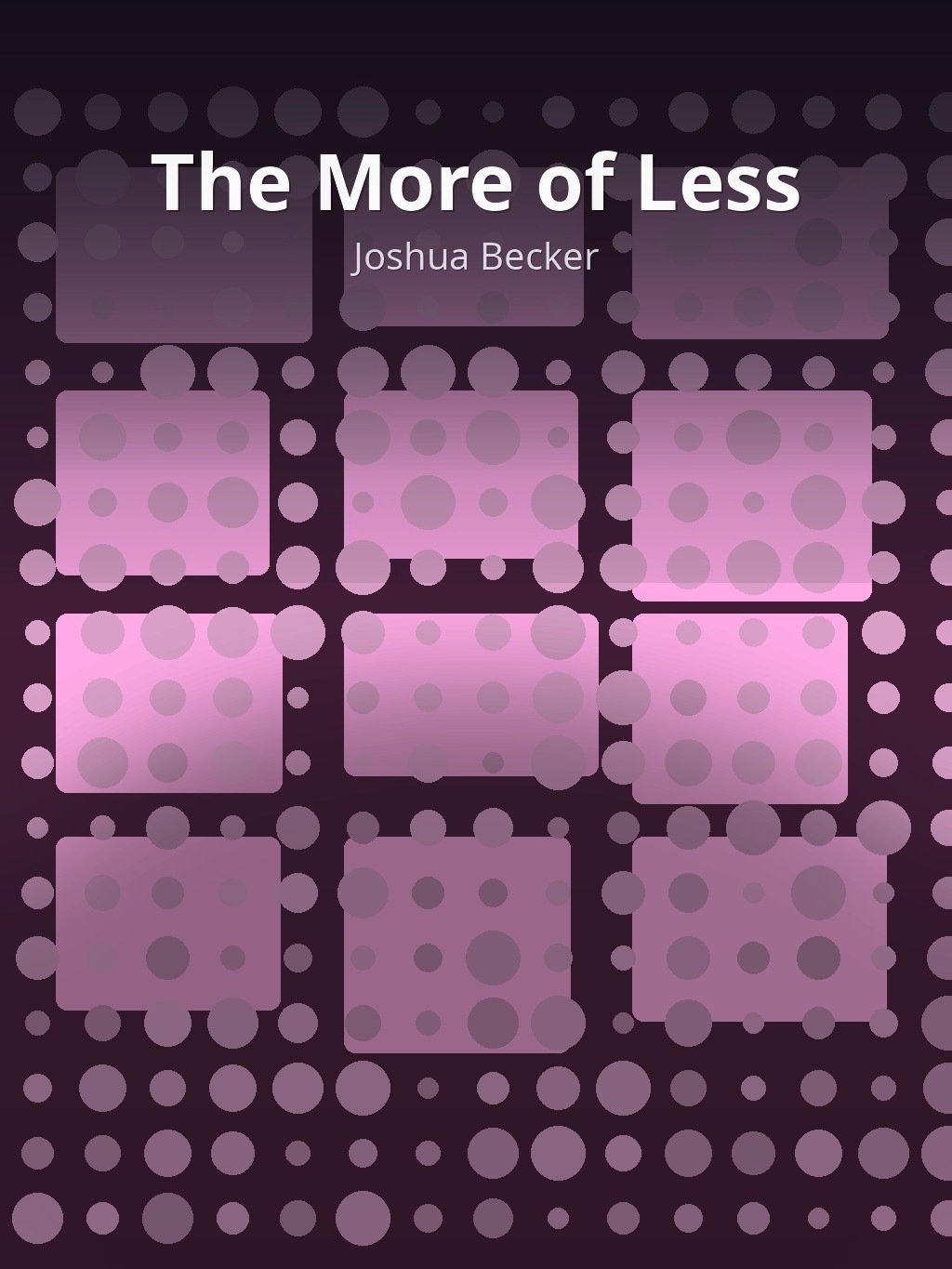 The More of Less by Joshua Becker book cover