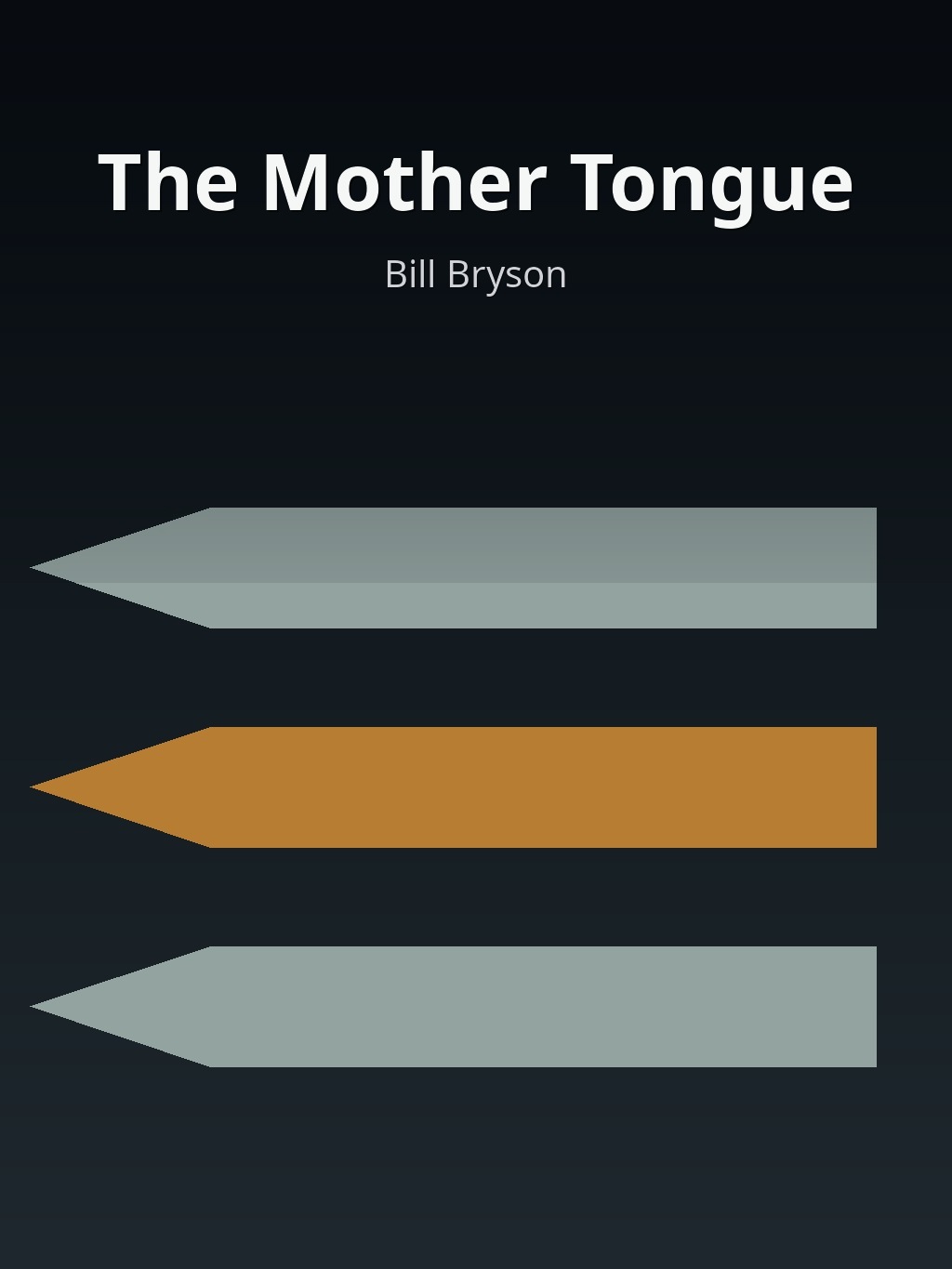 The Mother Tongue by Bill Bryson book cover