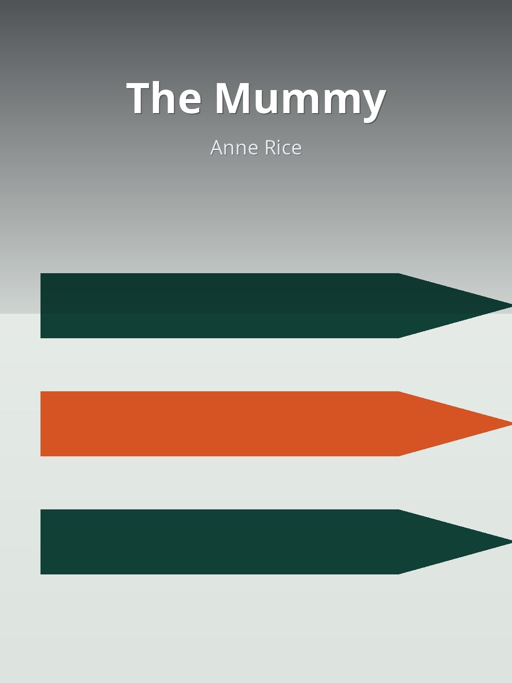 The Mummy by Anne Rice book cover