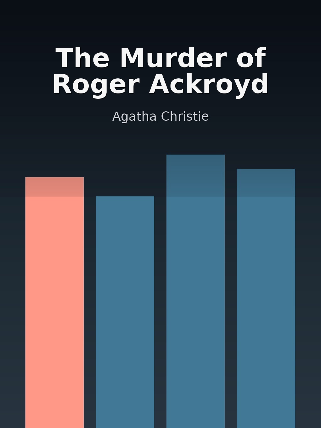 The Murder of Roger Ackroyd by Agatha Christie book cover