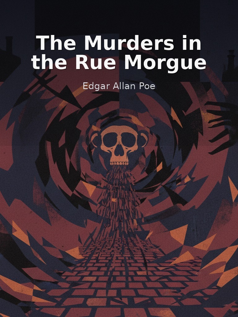 The Murders in the Rue Morgue by Edgar Allan Poe book cover