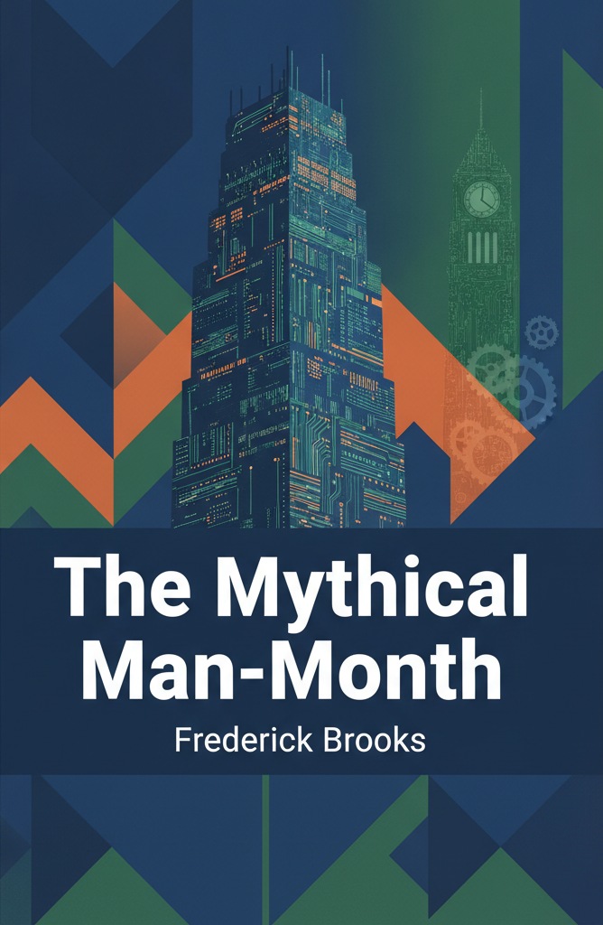 The Mythical Man-Month by Frederick P. Brooks Jr. book cover