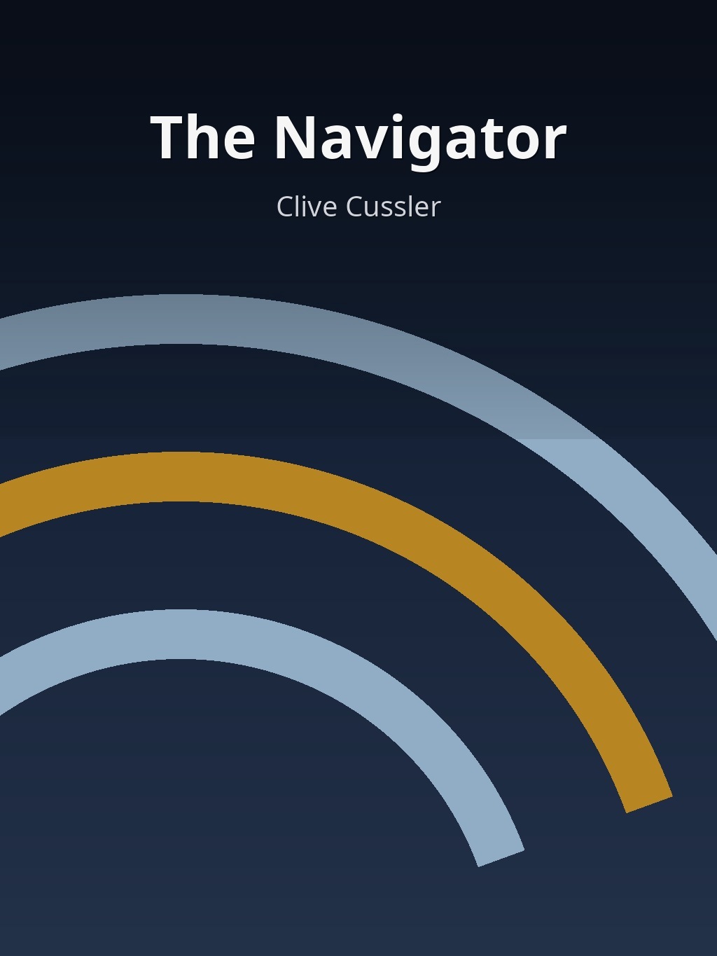 The Navigator by Clive Cussler book cover