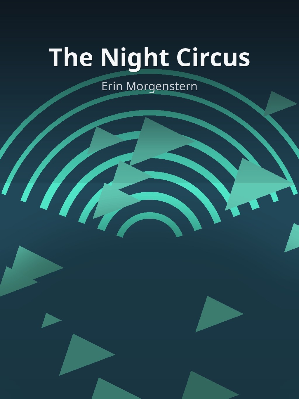 The Night Circus by Erin Morgenstern book cover