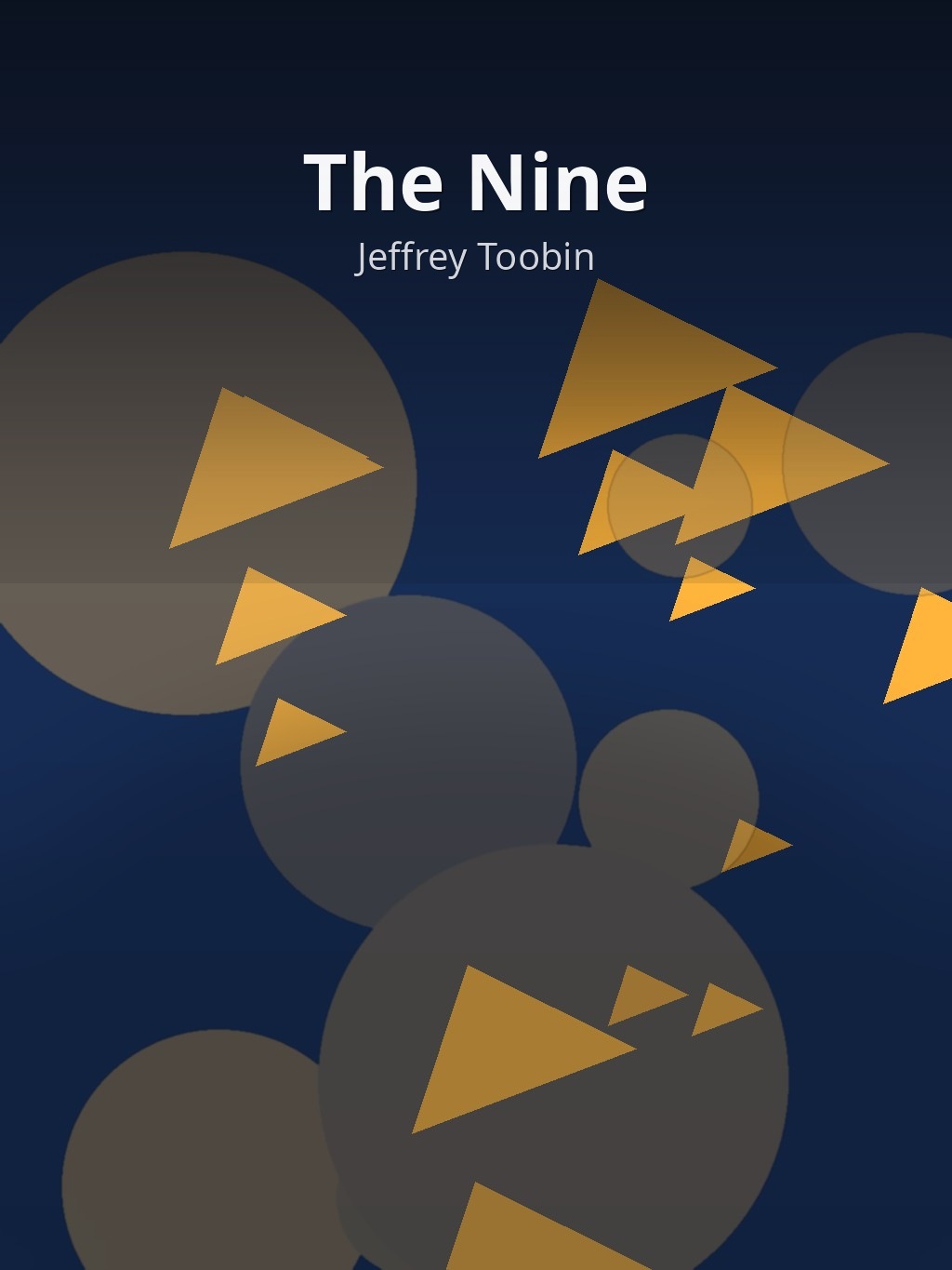 The Nine by Jeffrey Toobin book cover