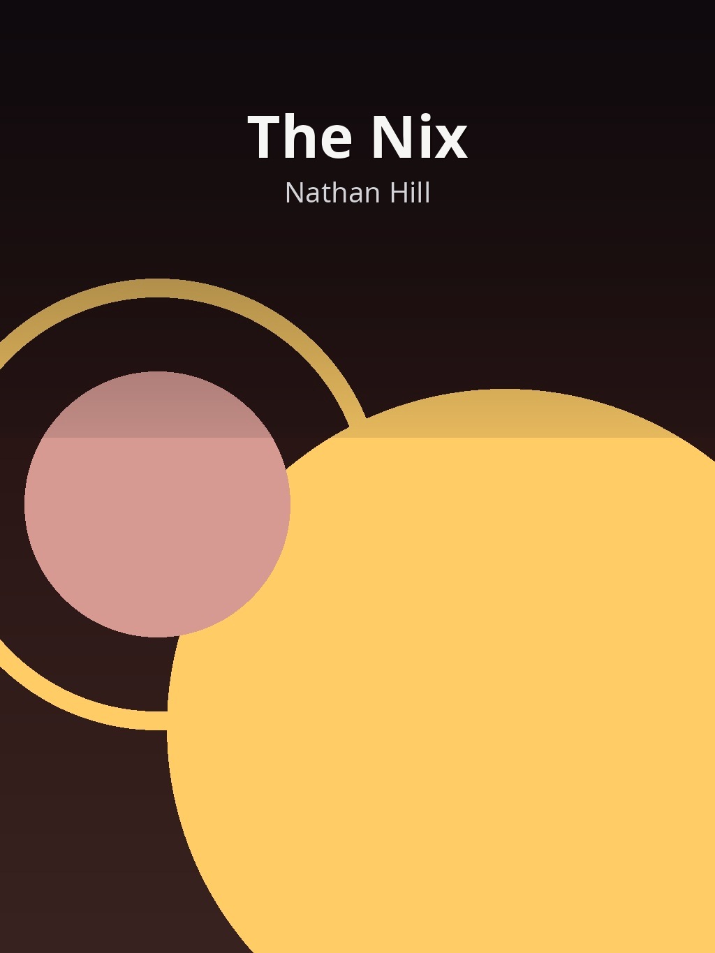 The Nix by Nathan Hill book cover