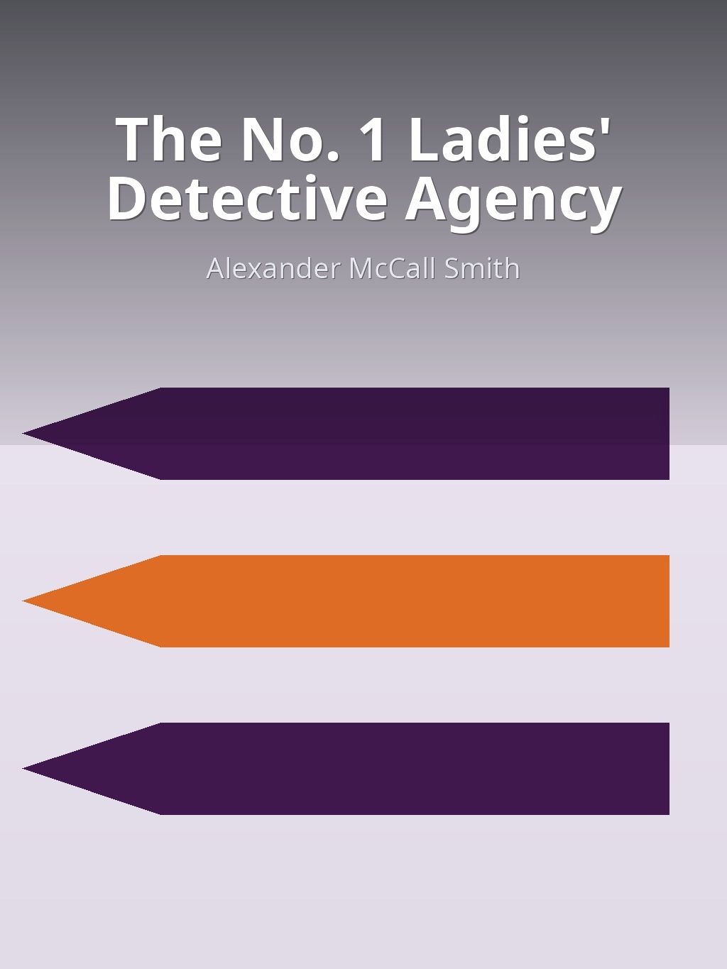 The No. 1 Ladies' Detective Agency by Alexander McCall Smith book cover