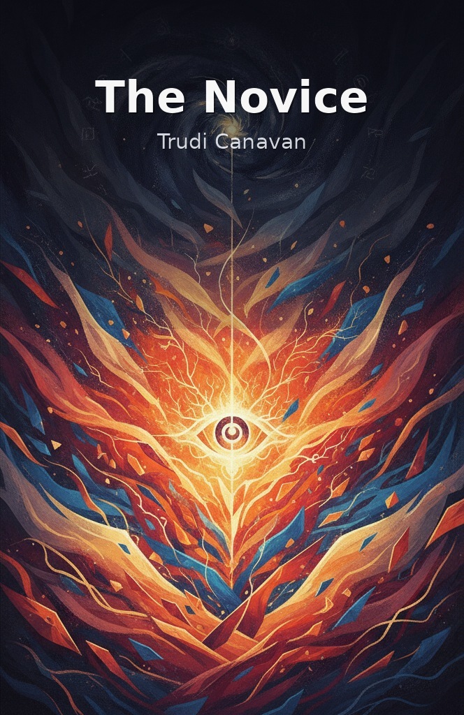 The Novice by Trudi Canavan book cover