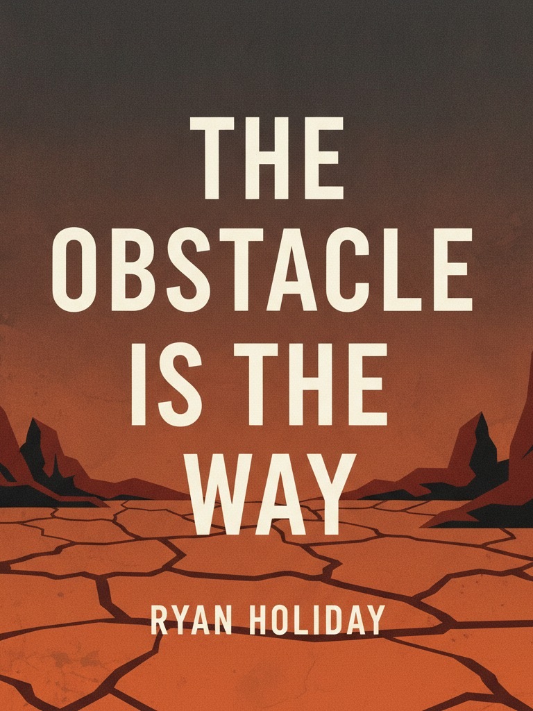 The Obstacle Is the Way by Ryan Holiday book cover