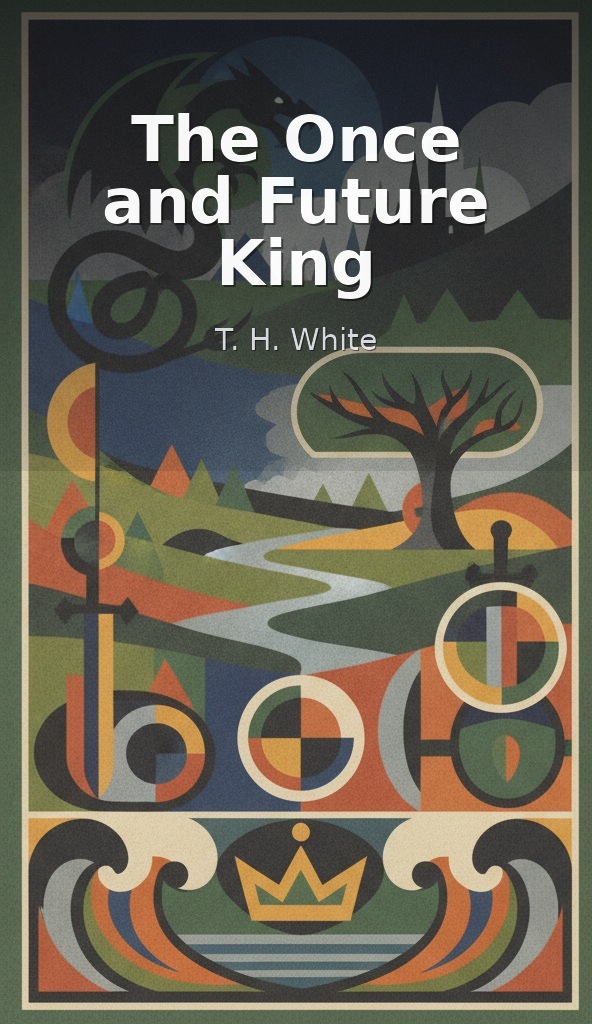The Once and Future King by T. H. White book cover
