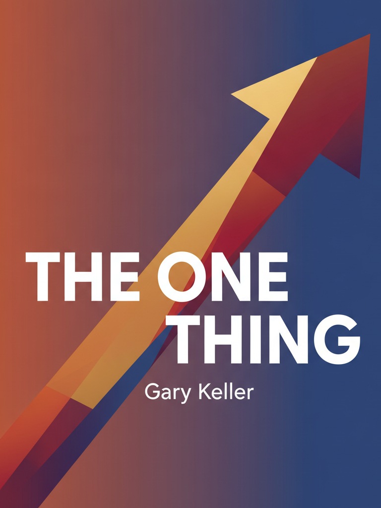 The One Thing by Gary Keller book cover