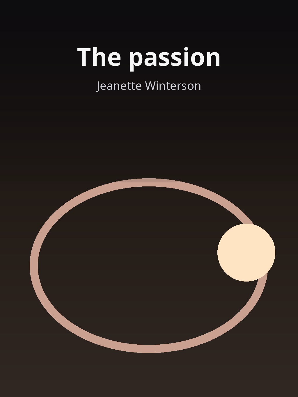 The passion by Jeanette Winterson book cover