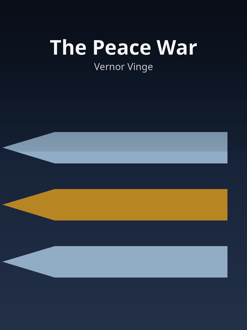 The Peace War by Vernor Vinge book cover