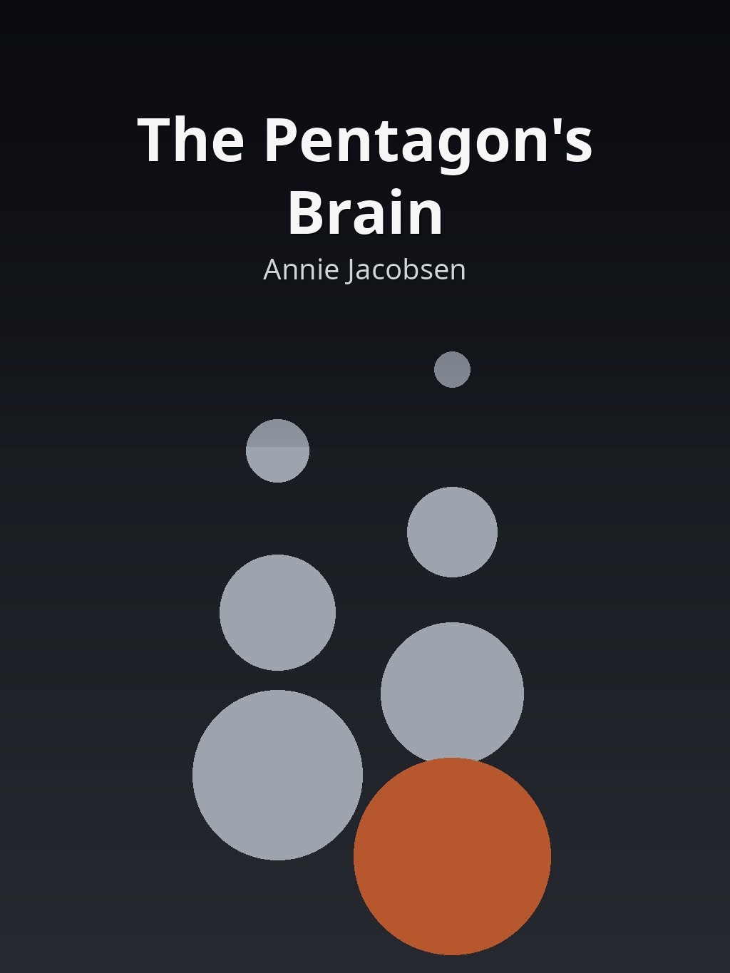 The Pentagon's Brain by Annie Jacobsen book cover
