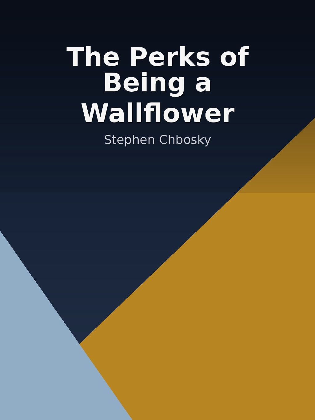 The Perks of Being a Wallflower by Stephen Chbosky book cover