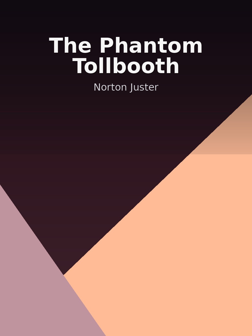 The Phantom Tollbooth by Norton Juster book cover