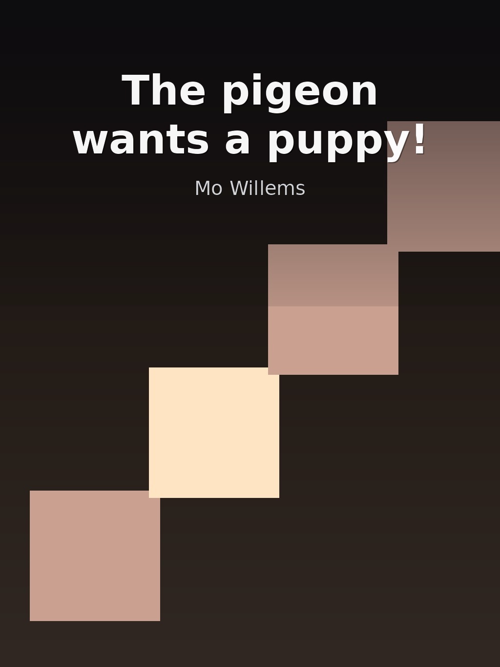 The pigeon wants a puppy! by Mo Willems book cover