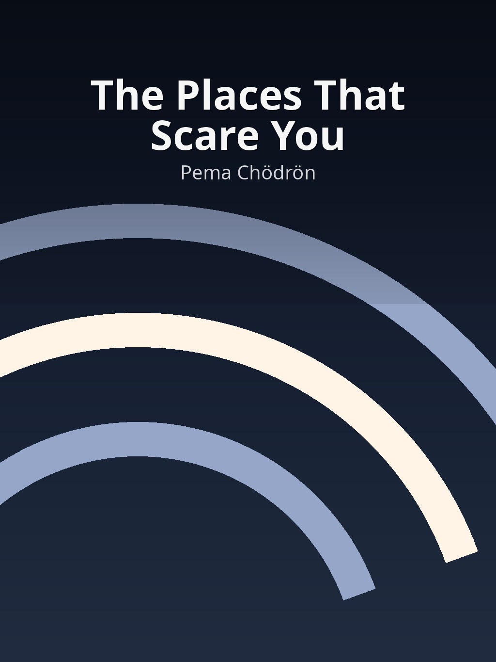 The Places That Scare You by Pema Chödrön book cover