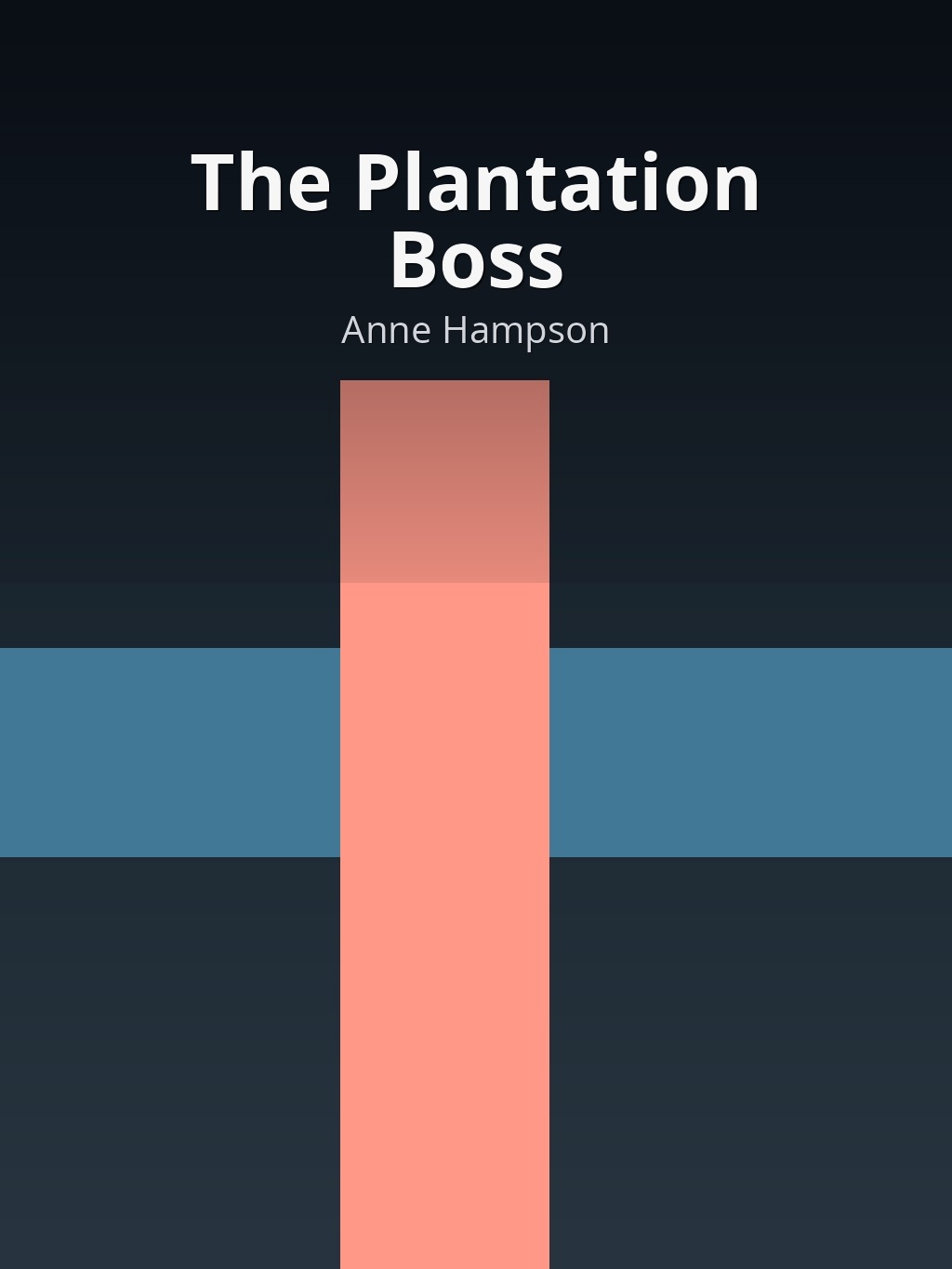 The Plantation Boss by Anne Hampson book cover
