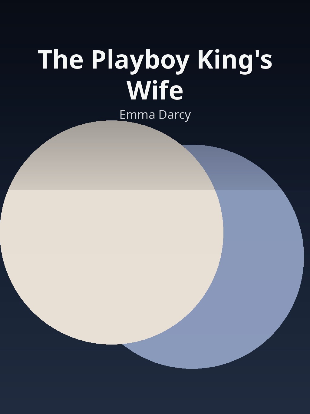 The Playboy King's Wife by Emma Darcy book cover