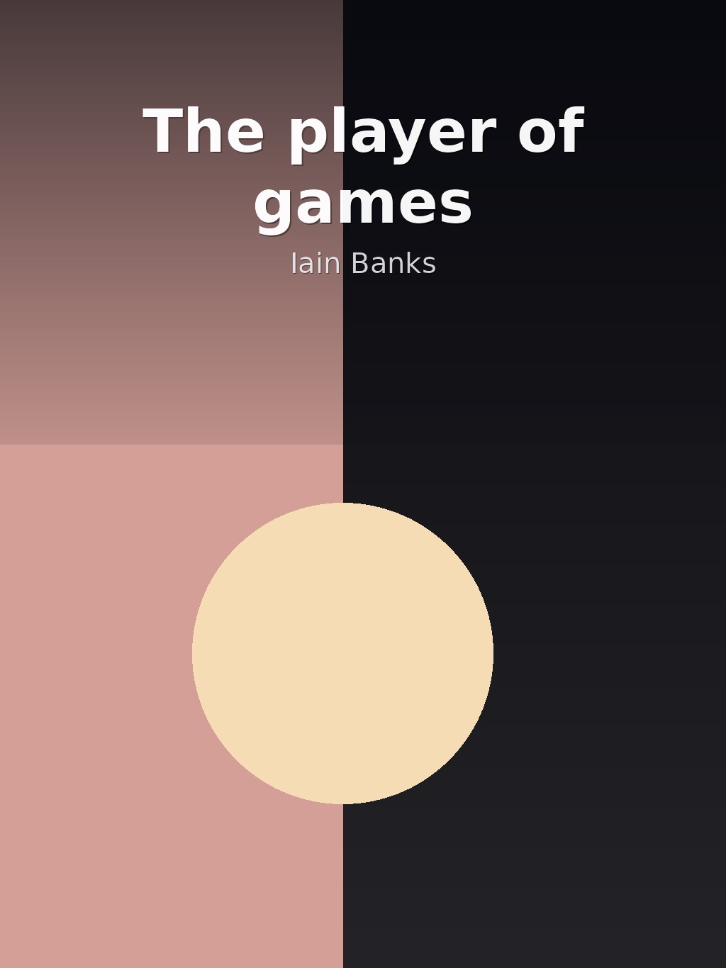 The player of games by Iain Banks book cover