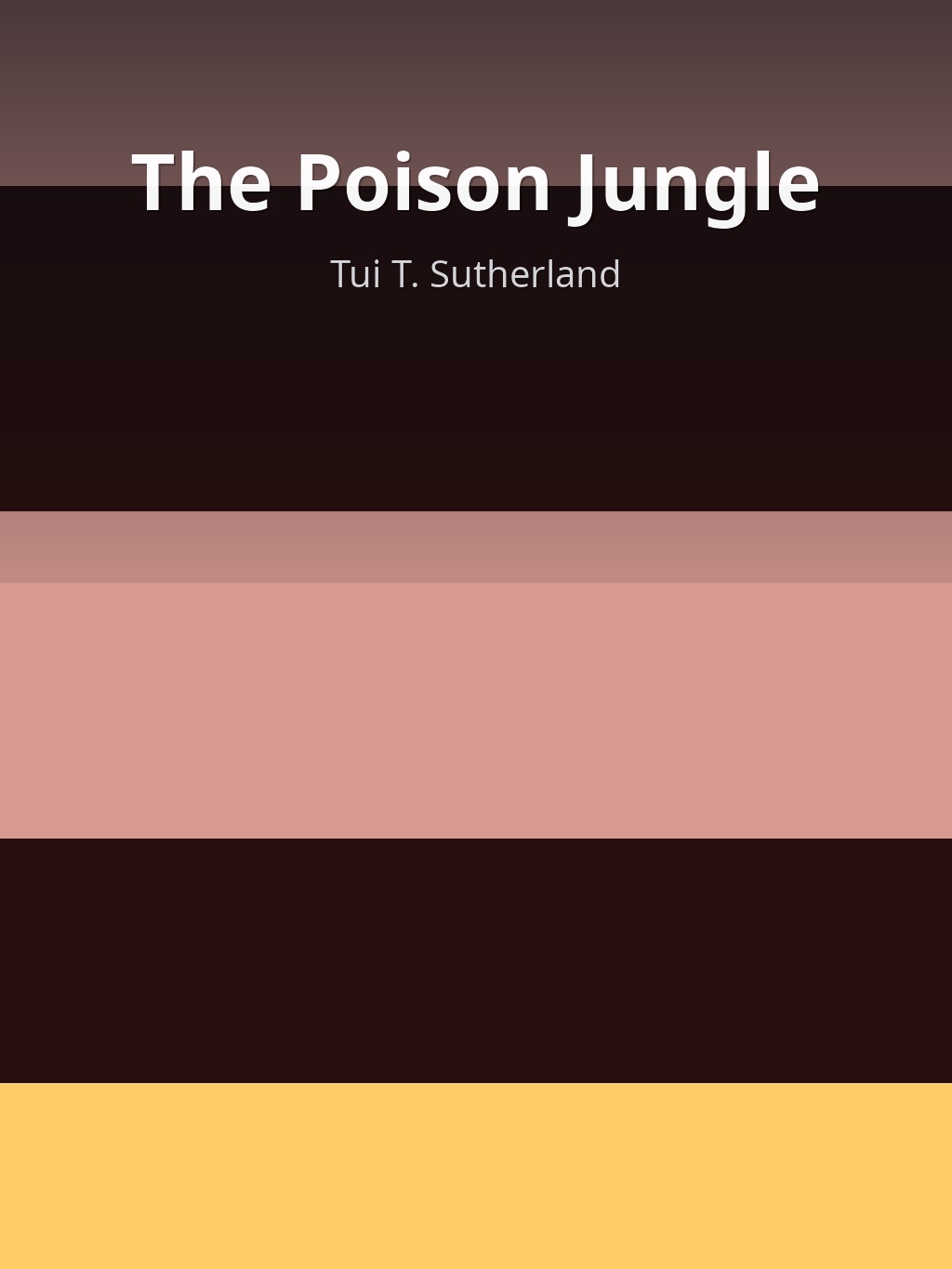 The Poison Jungle by Tui T. Sutherland book cover