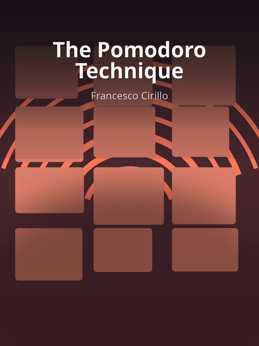 The Pomodoro Technique by Francesco Cirillo book cover