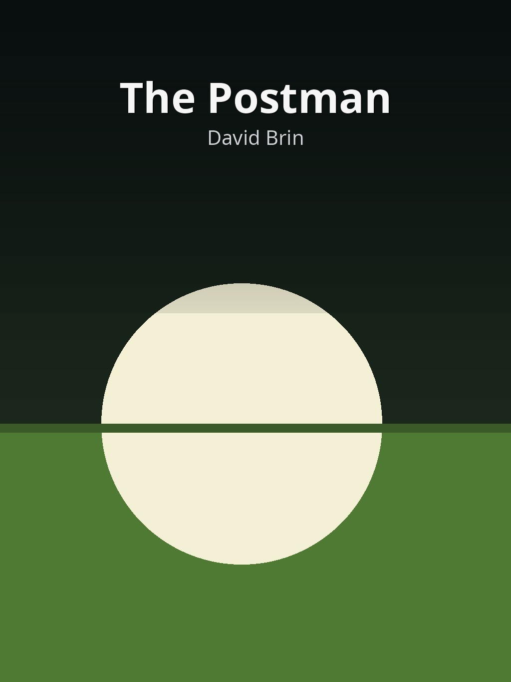 The Postman by David Brin book cover