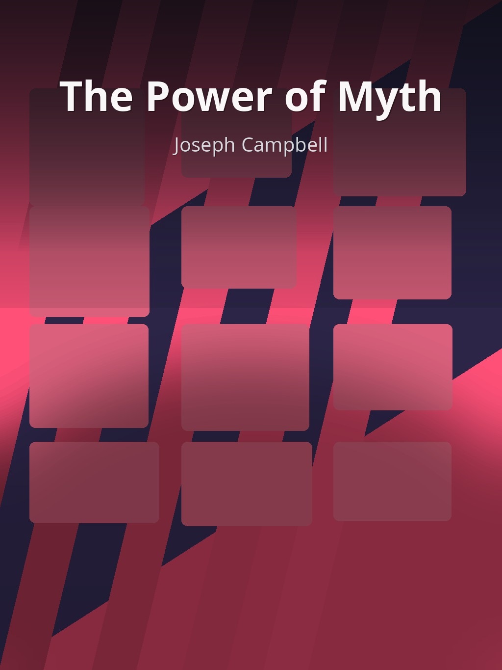 The Power of Myth by Joseph Campbell book cover