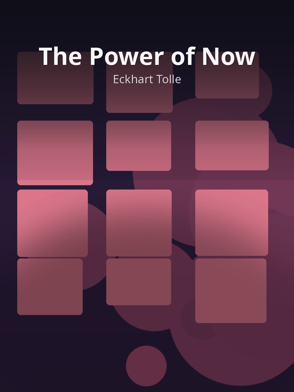 The Power of Now by Eckhart Tolle book cover