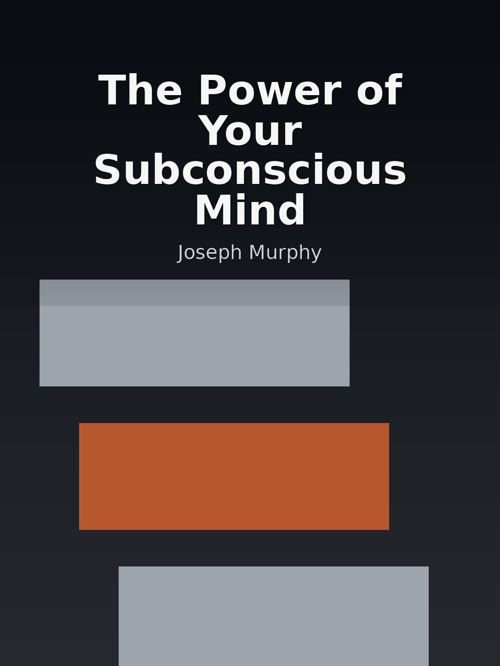 The Power of Your Subconscious Mind by Joseph Murphy book cover