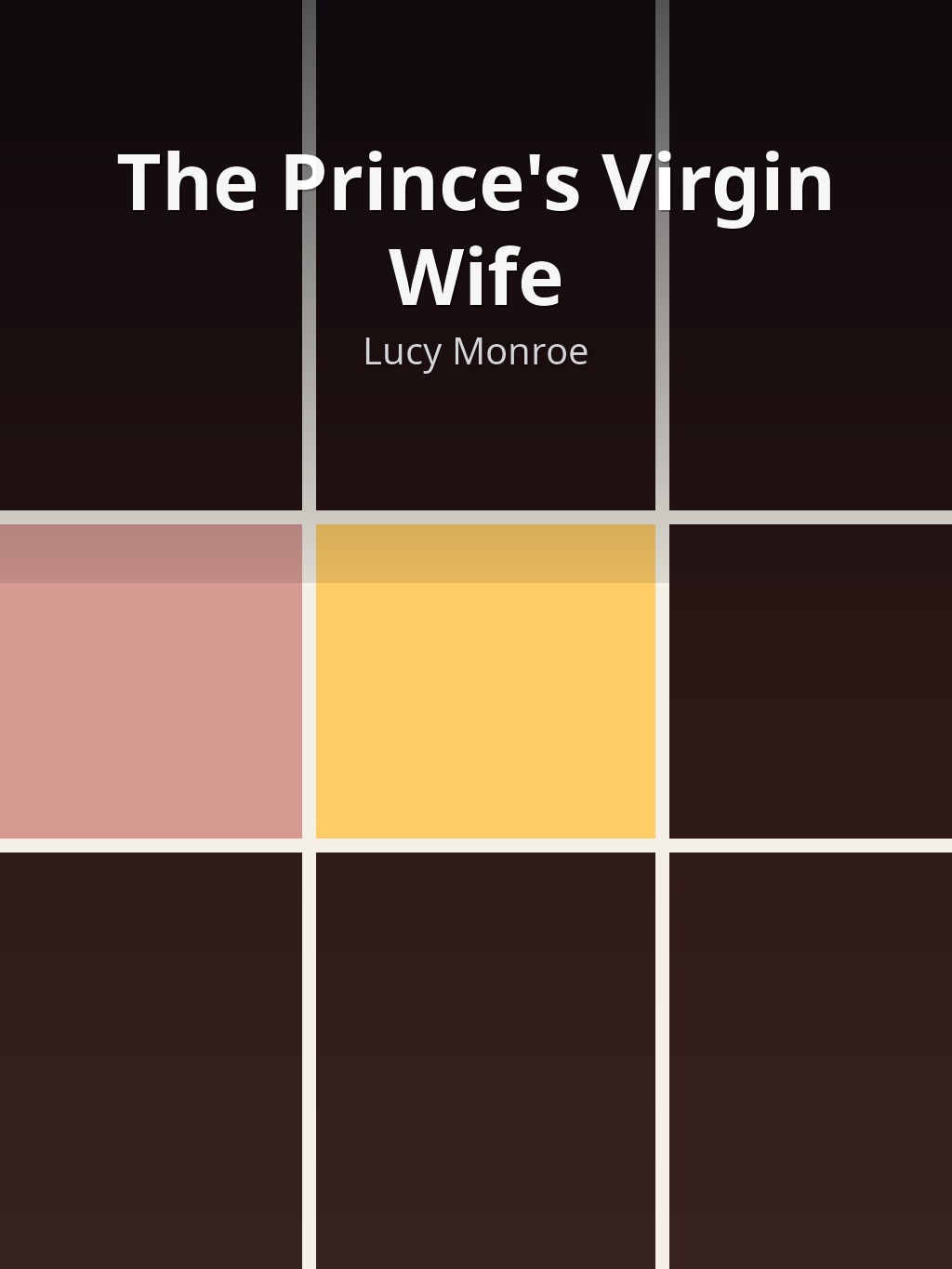 The Prince's Virgin Wife by Lucy Monroe book cover