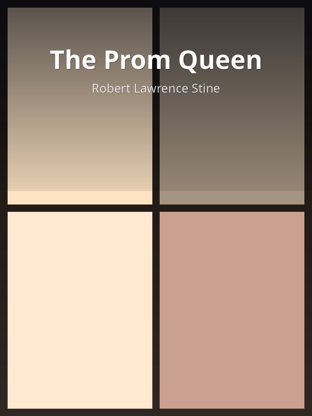 The Prom Queen by Robert Lawrence Stine book cover