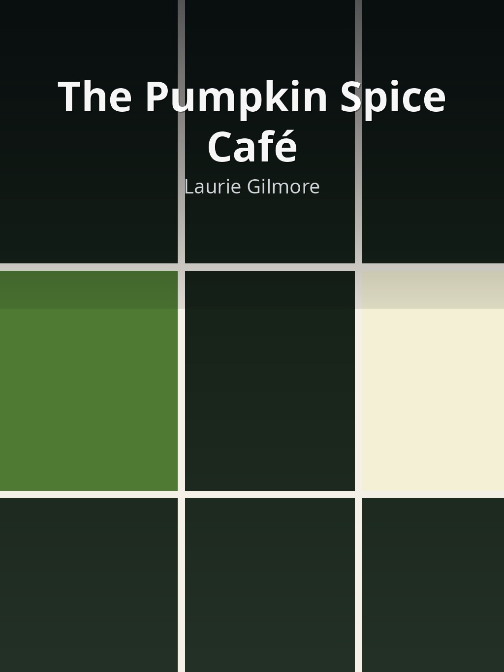 The Pumpkin Spice Café by Laurie Gilmore book cover