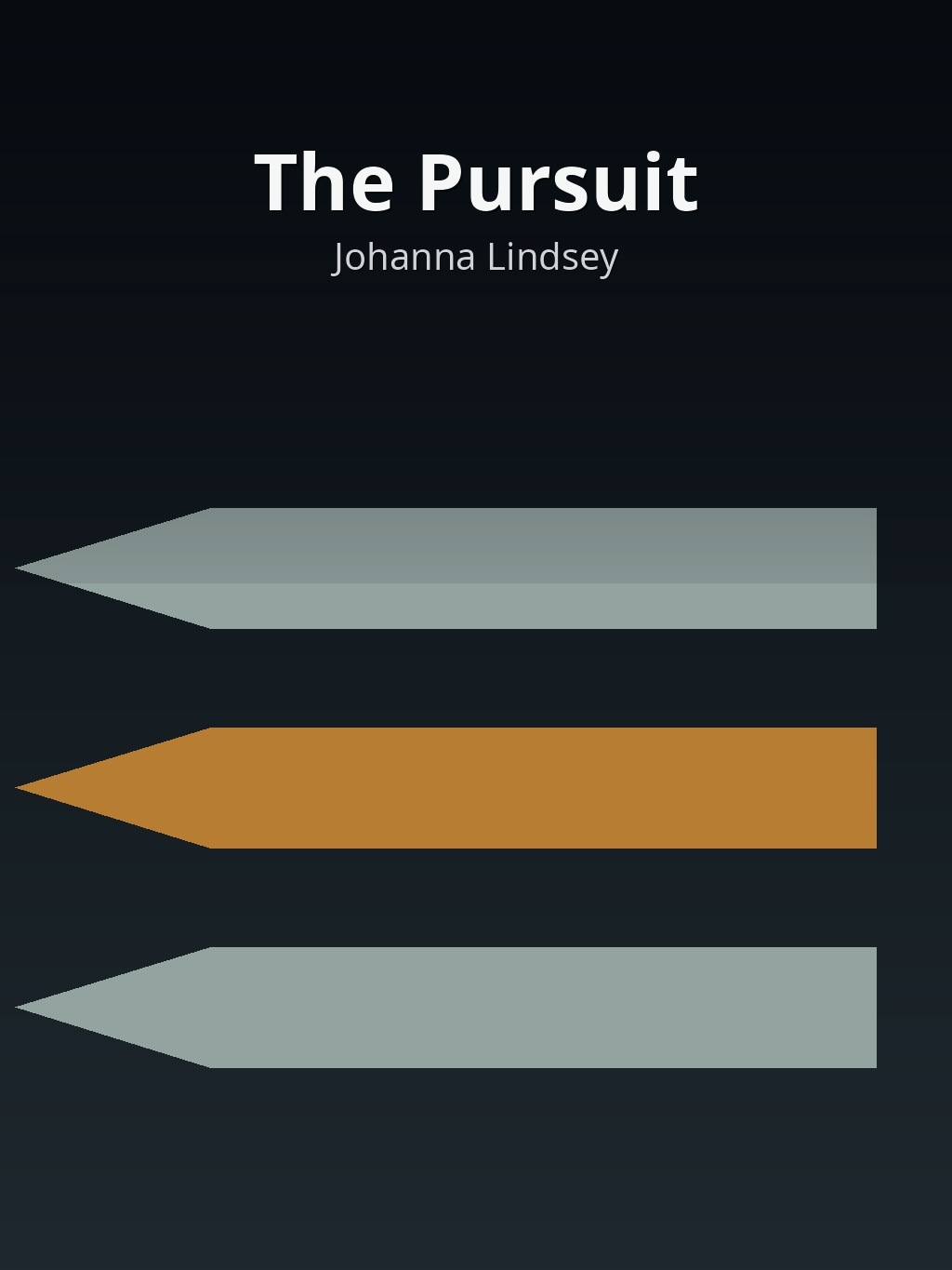 The Pursuit by Johanna Lindsey book cover