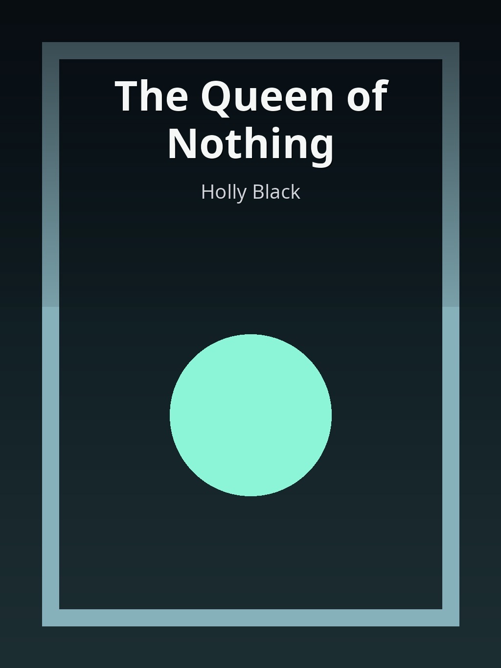 The Queen of Nothing by Holly Black book cover