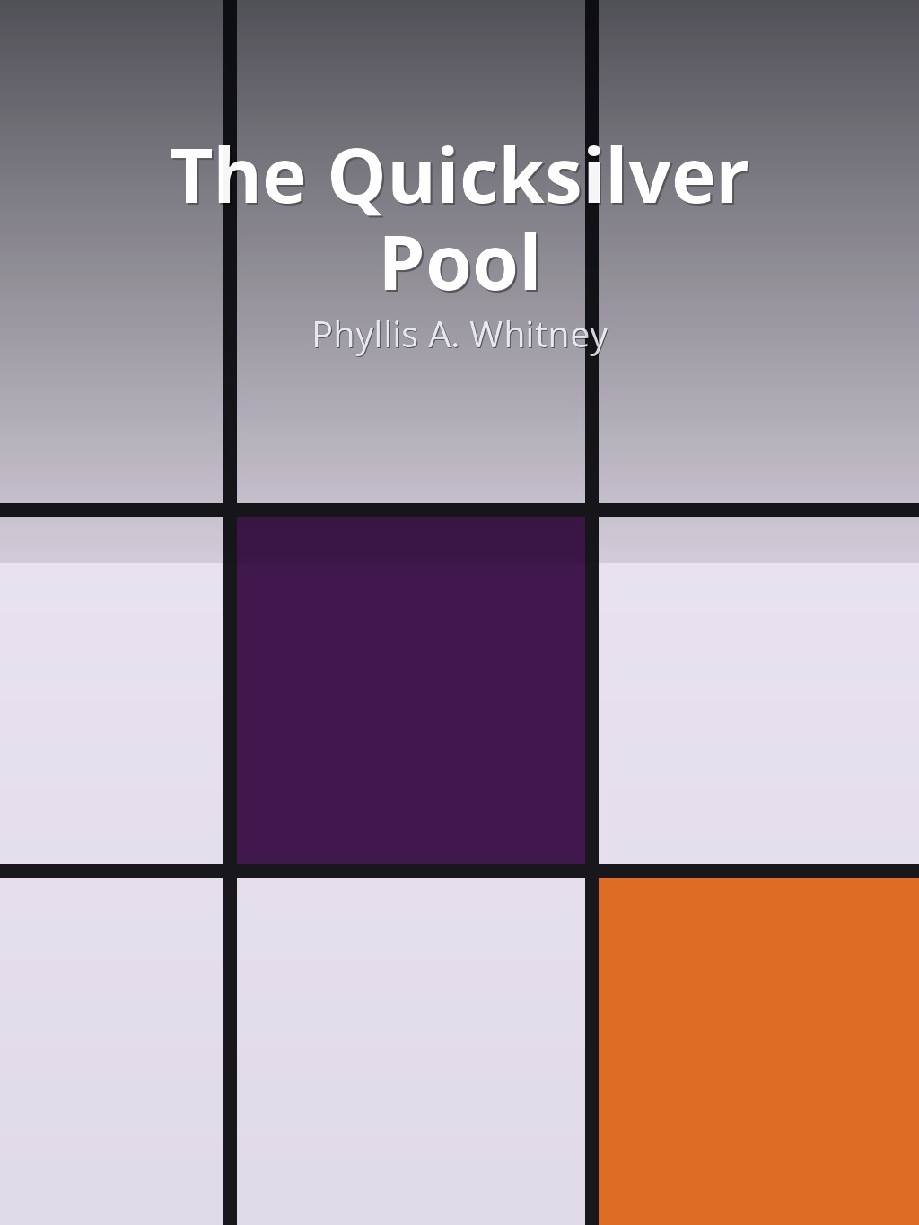 The Quicksilver Pool by Phyllis A. Whitney book cover