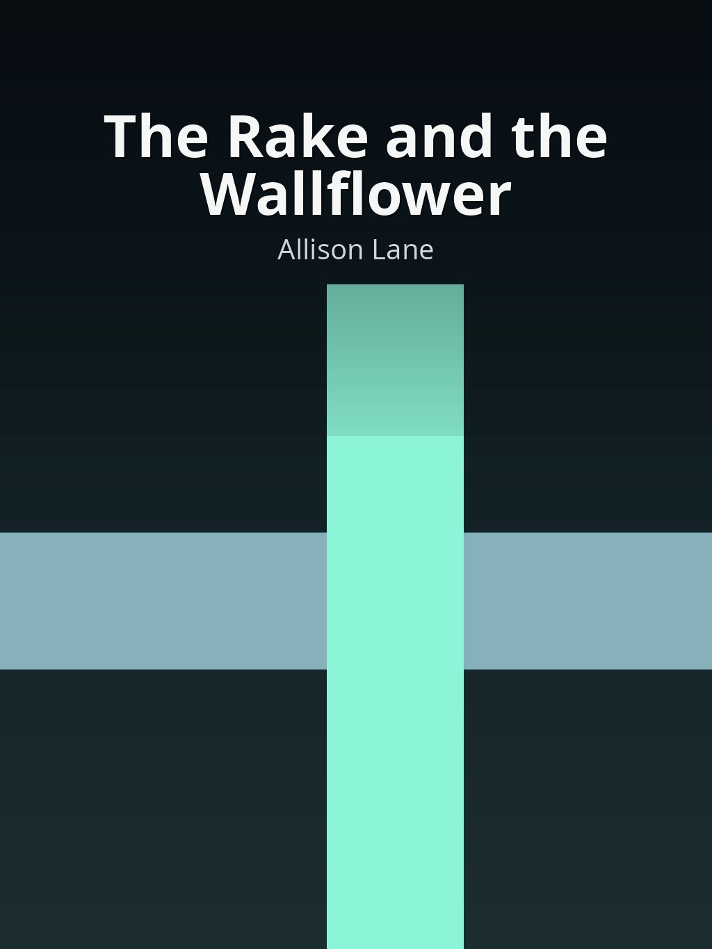 The Rake and the Wallflower by Allison Lane book cover