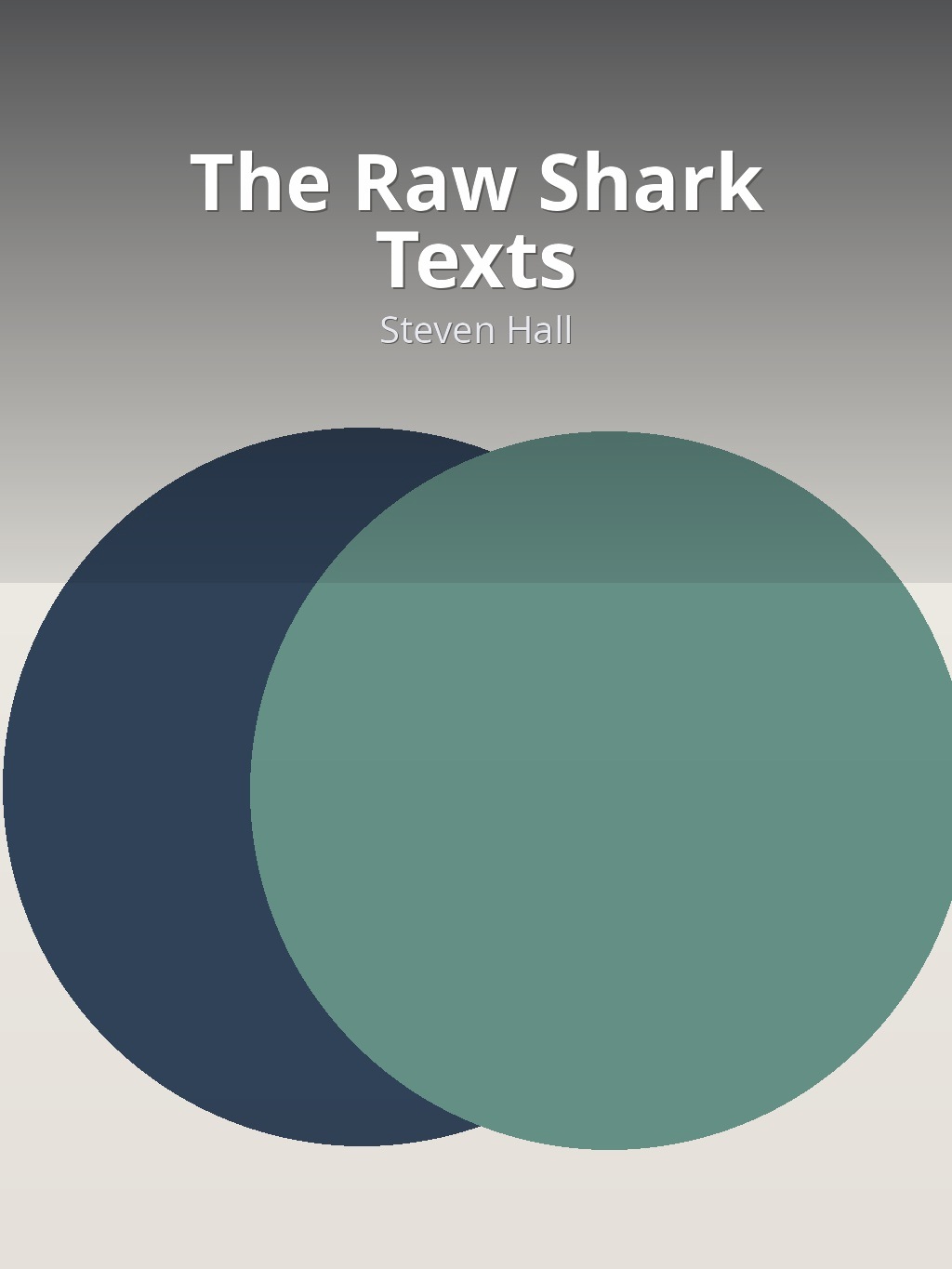 The Raw Shark Texts by Steven Hall book cover