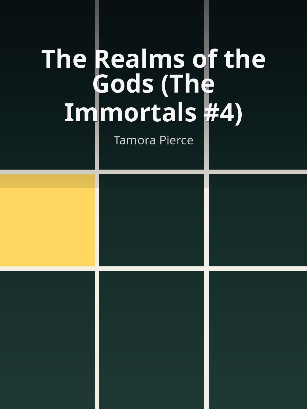 The Realms of the Gods (The Immortals #4) by Tamora Pierce book cover