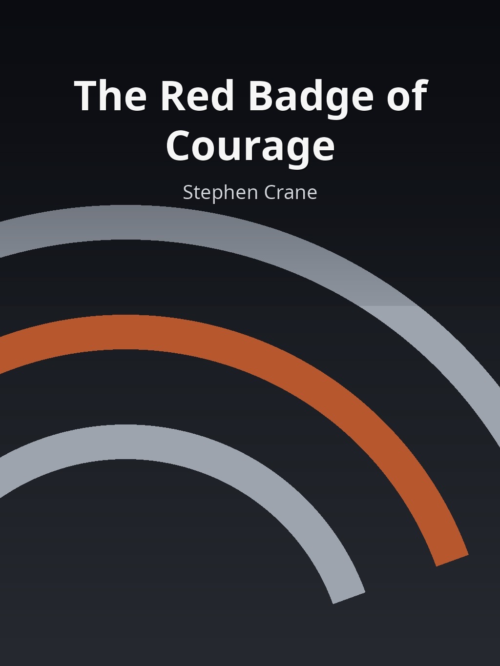 The Red Badge of Courage by Stephen Crane book cover
