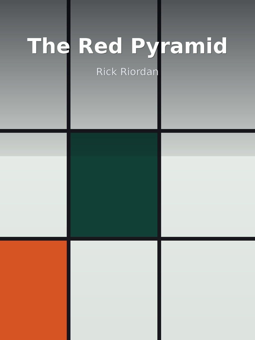 The Red Pyramid by Rick Riordan book cover