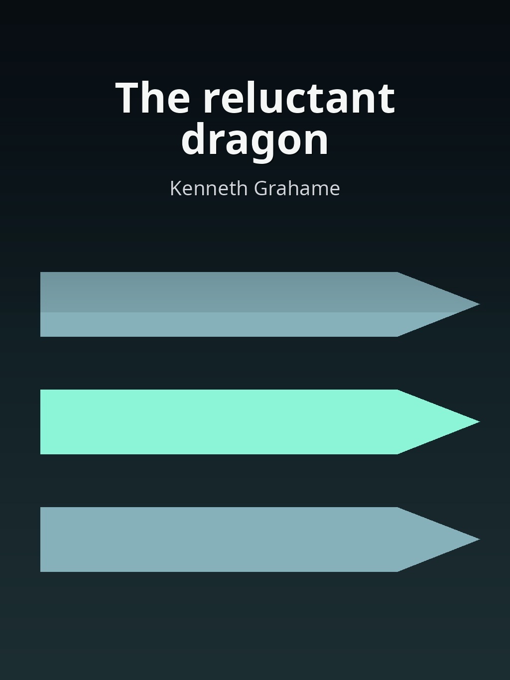 The reluctant dragon by Kenneth Grahame book cover