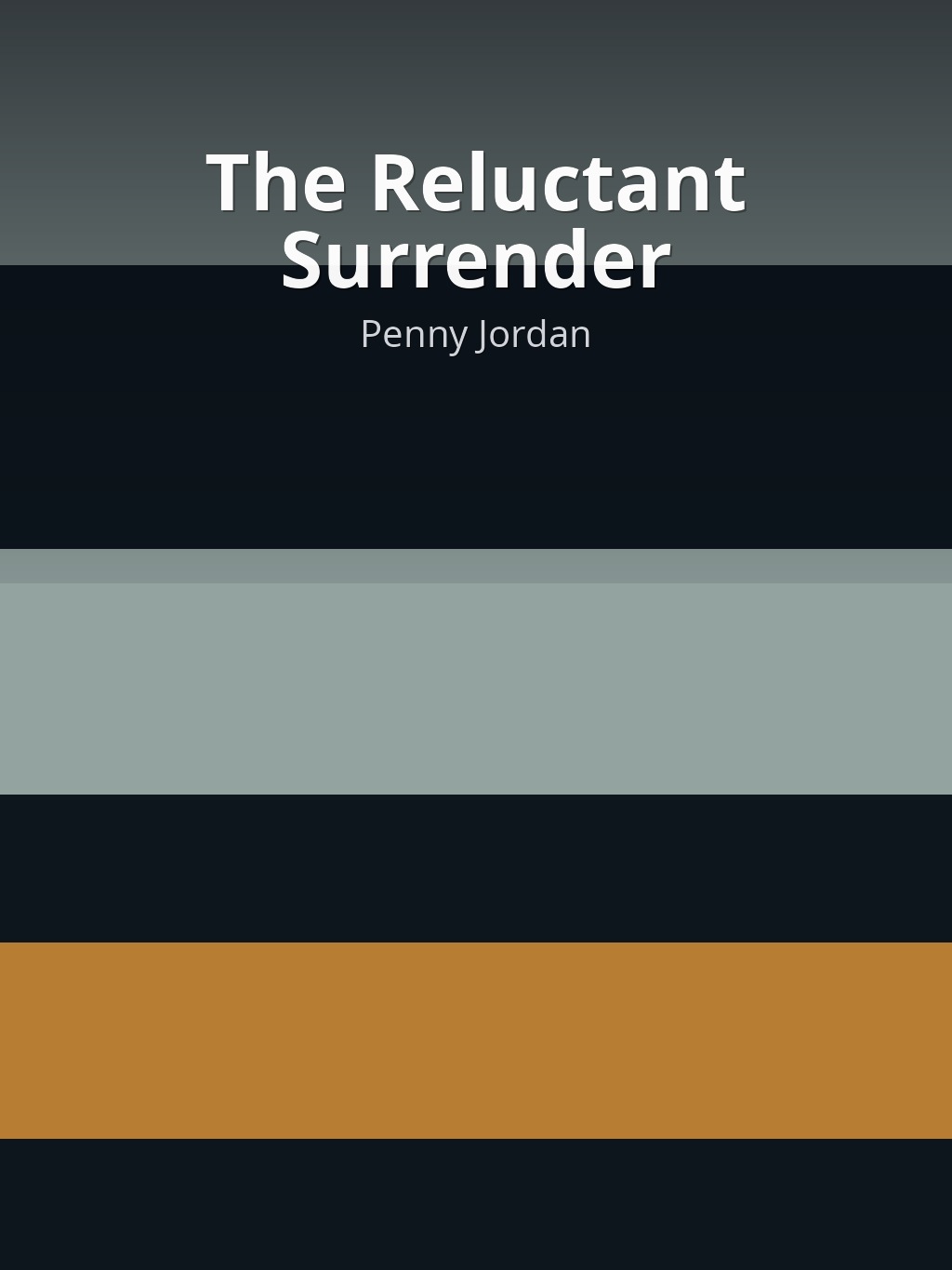 The Reluctant Surrender by Penny Jordan book cover