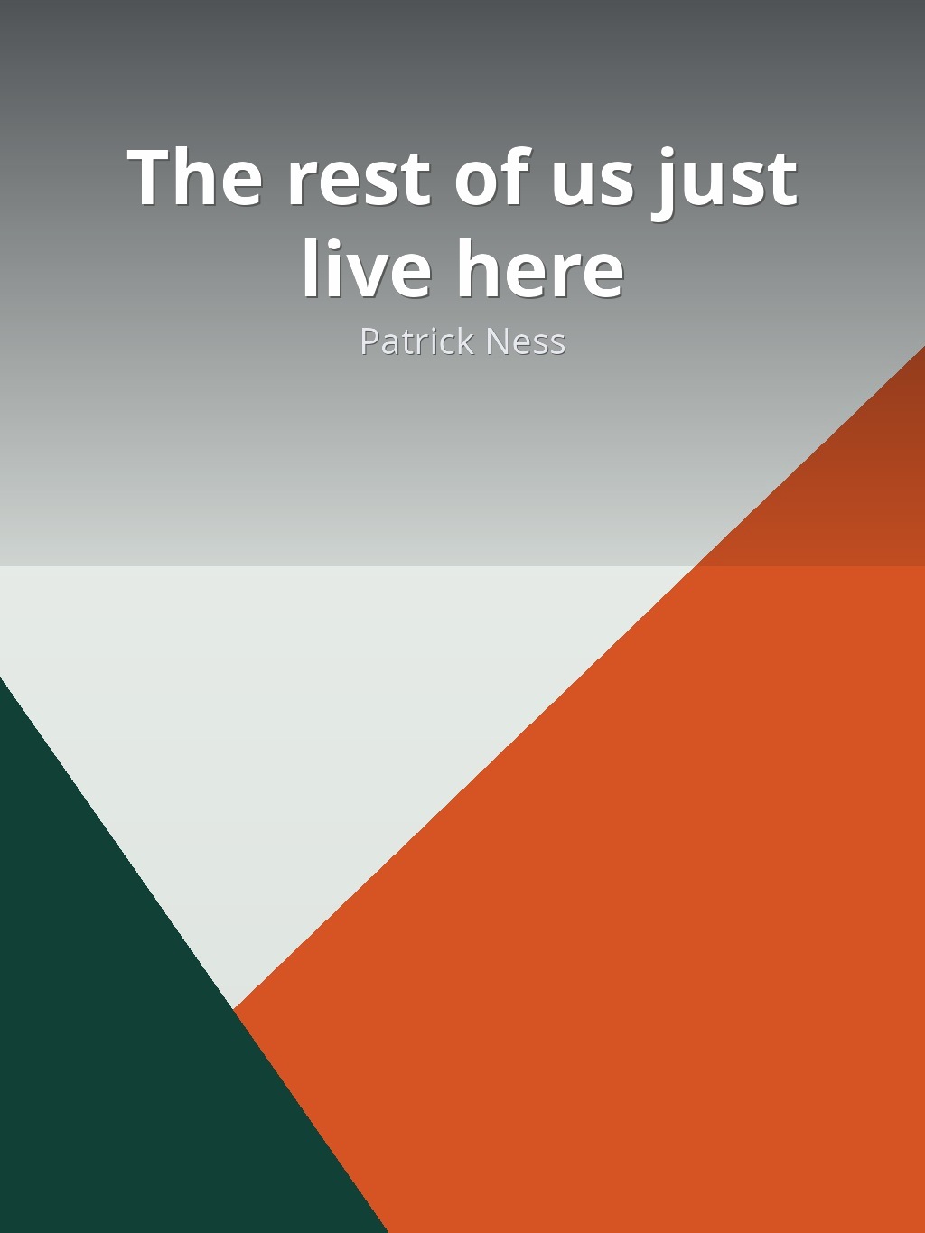The rest of us just live here by Patrick Ness book cover