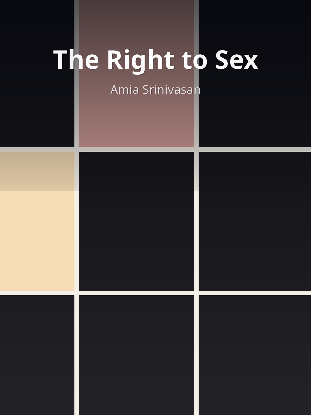 The Right to Sex by Amia Srinivasan book cover